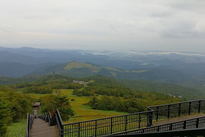 The Sky Corridor in Kirifuri Highland Kisuge-daira Park